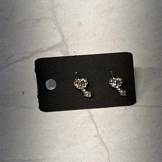 Snake Stud Earring Small