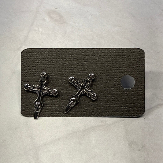 Cross Stud Earring