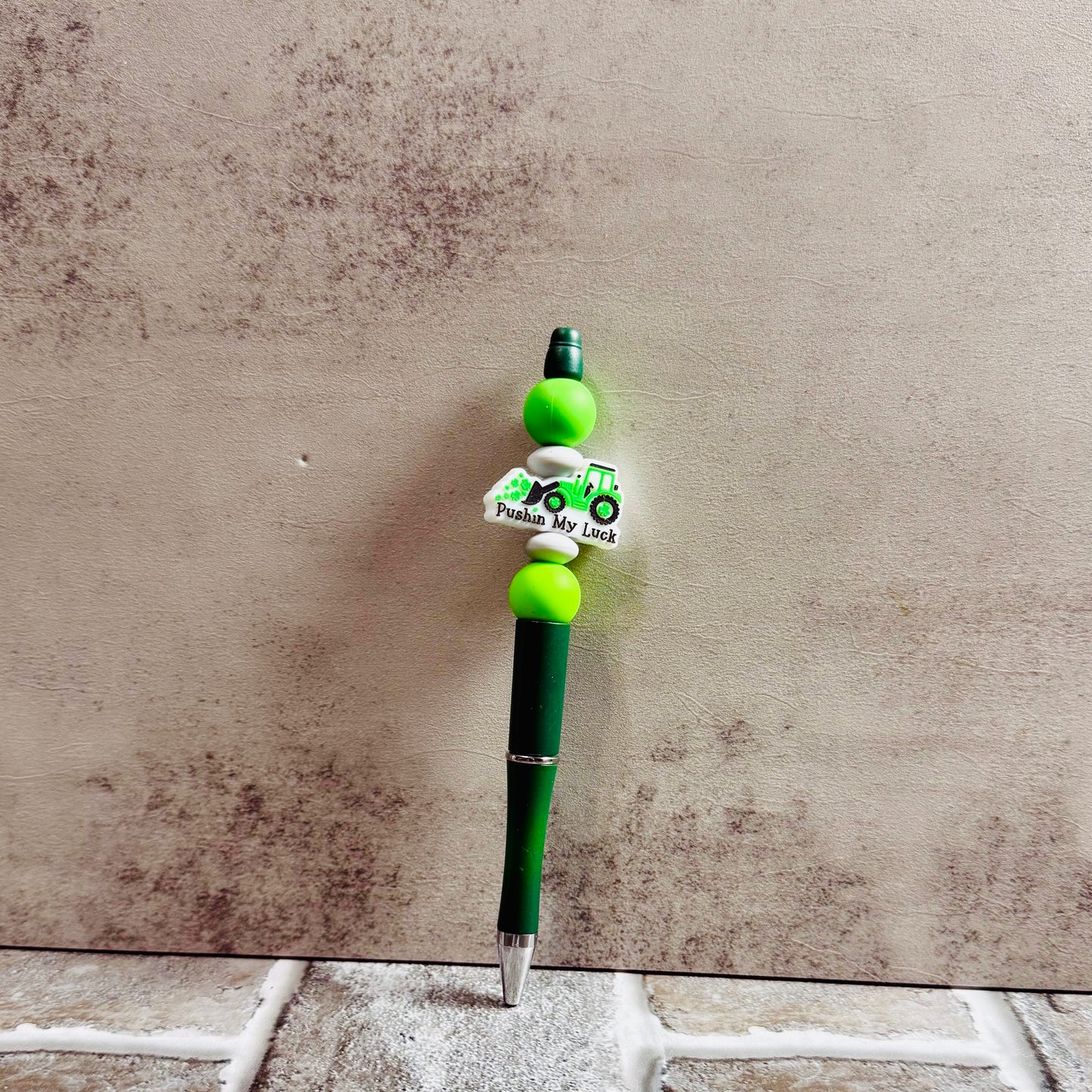 Pushin My Luck Beaded Pen