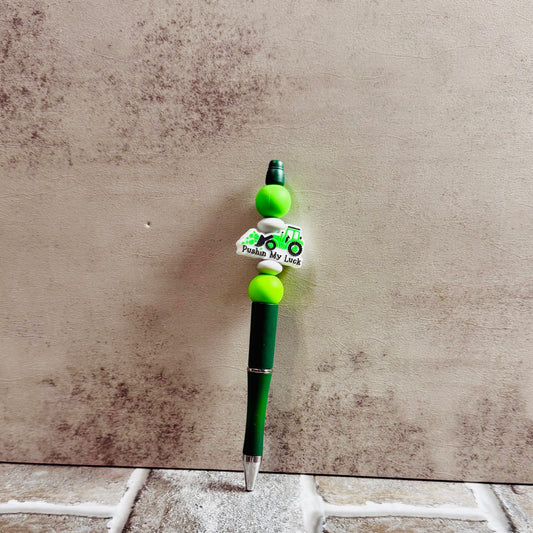Pushin My Luck Beaded Pen