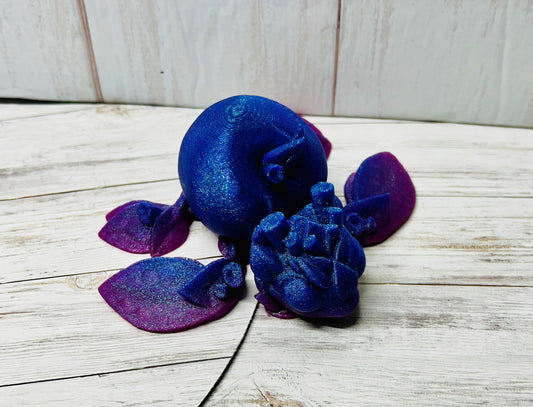 3D Printed Articulated Apple Turtle