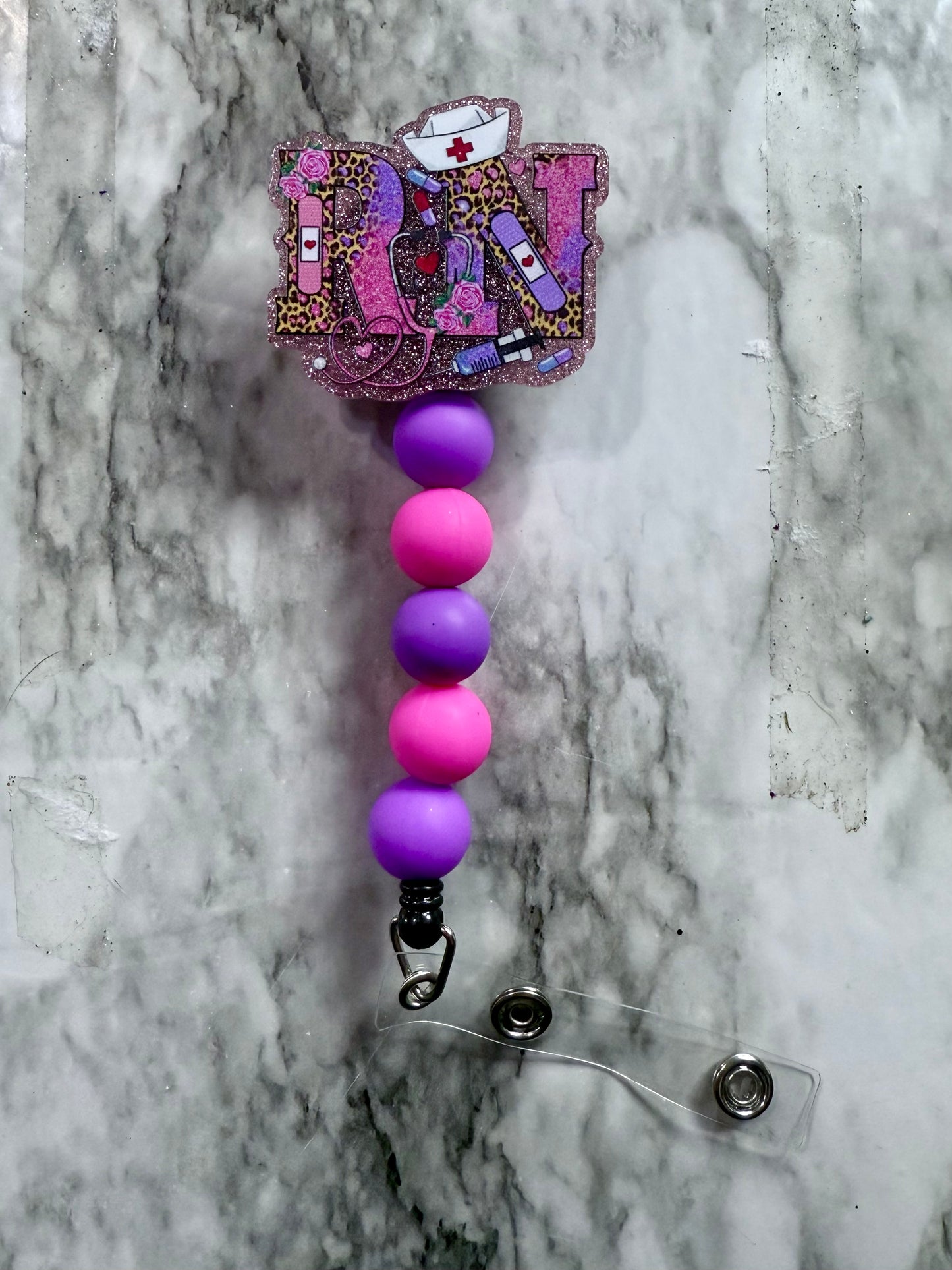Rn Badge Reel Clip