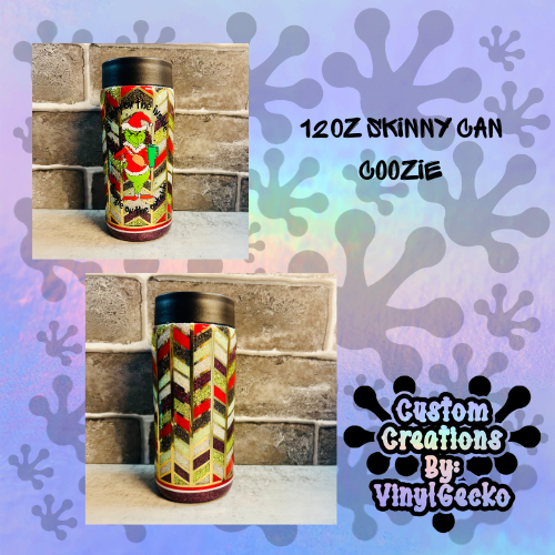 Grinch Tangram 12oz Slim Kewzie