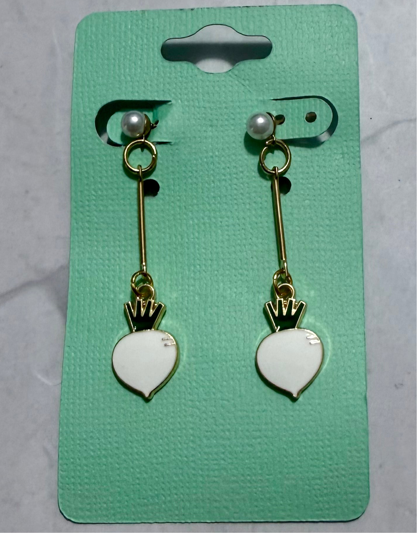 White Onion Dangle