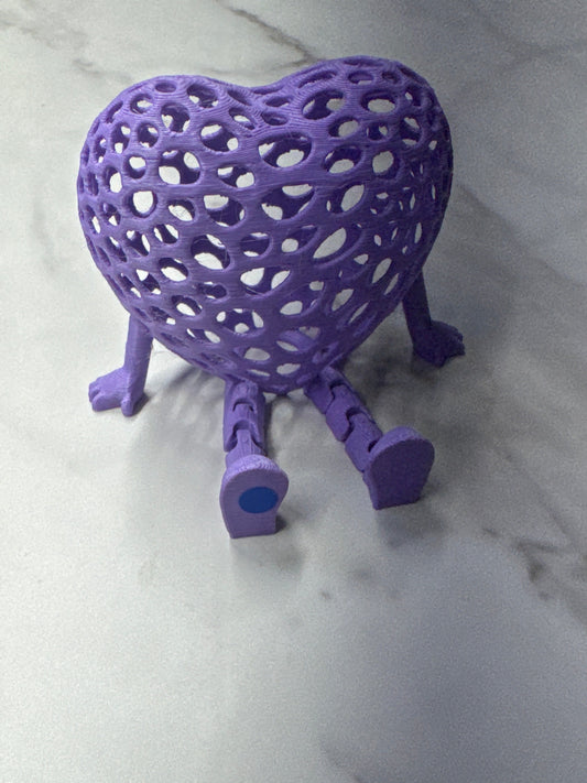 3D printed heart desk buddy RTS
