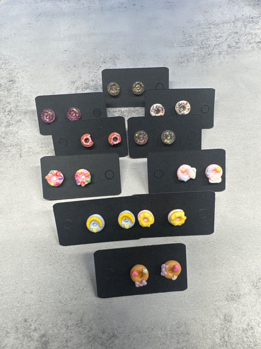 Donut Stud Earring