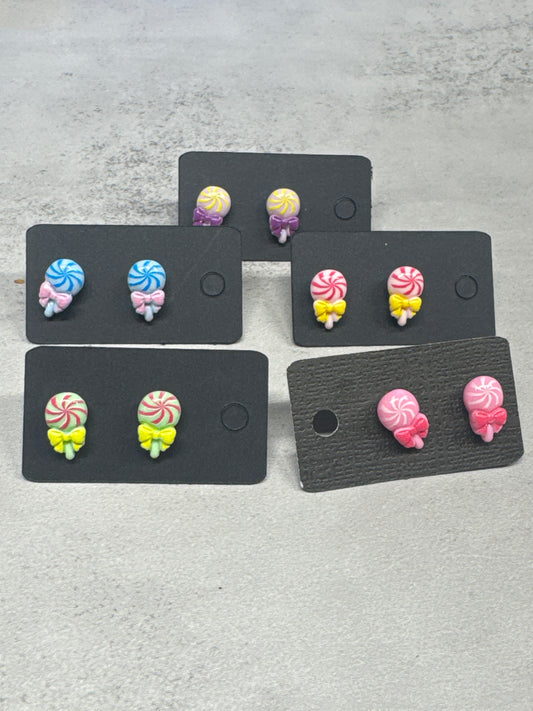 Lollipop Stud Earring
