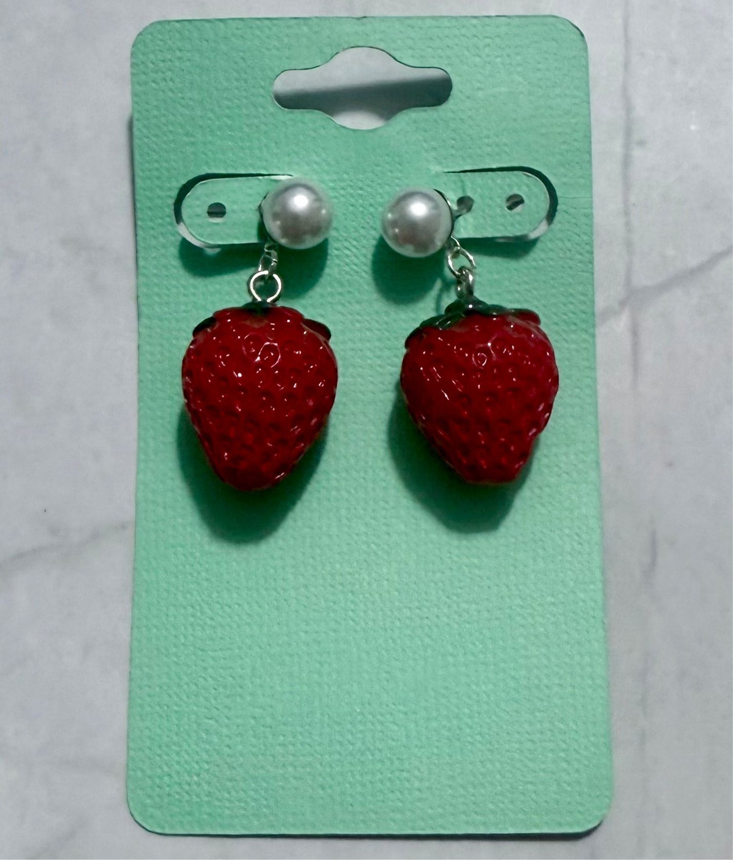Small Strawberry Dangle