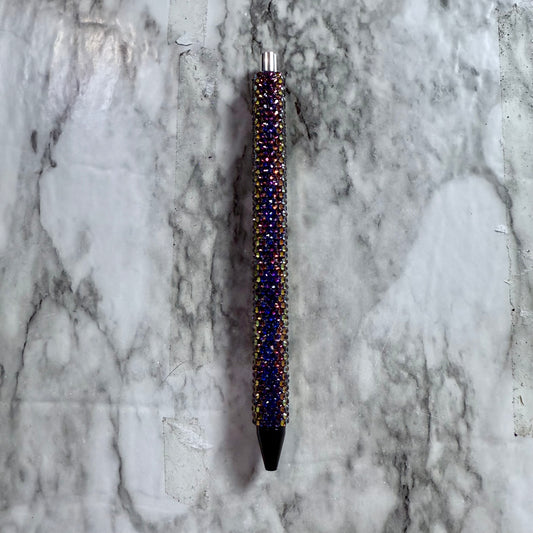Rainbow Rhinestone Pen