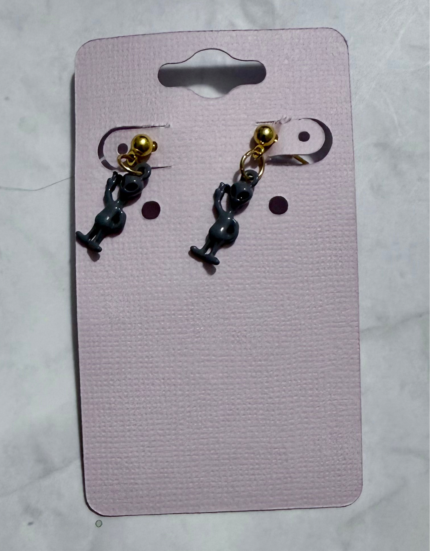 Gold Alien Dangle