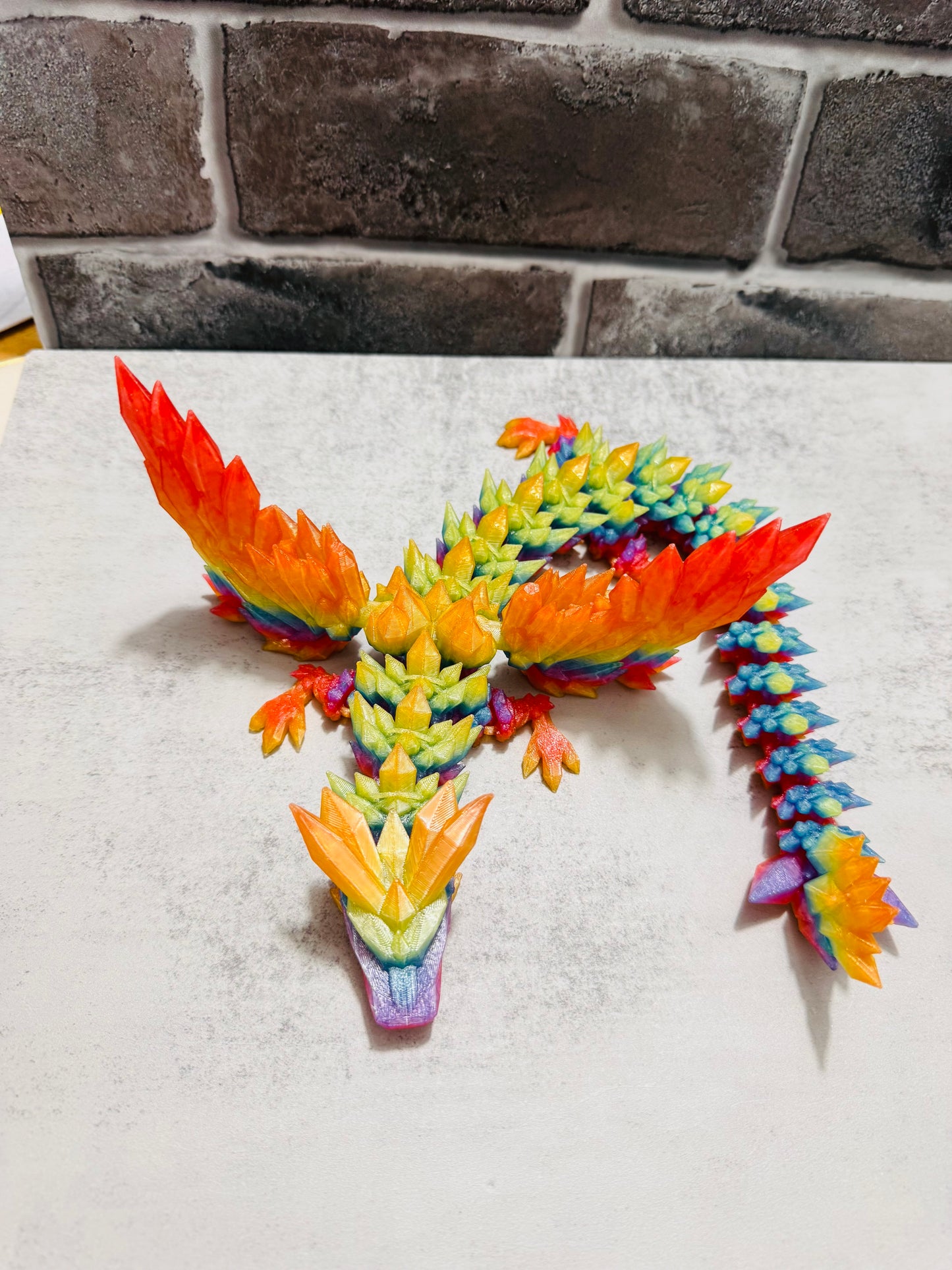 3D printed Winged Dragon RTS