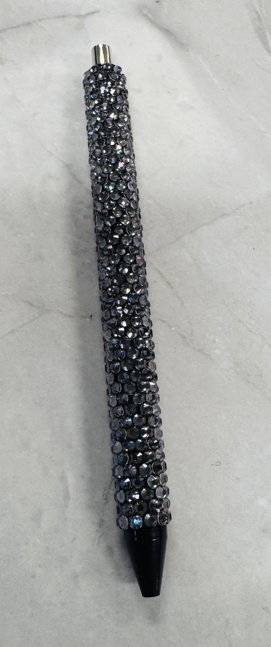 Black Diamond Rhinestone Pen