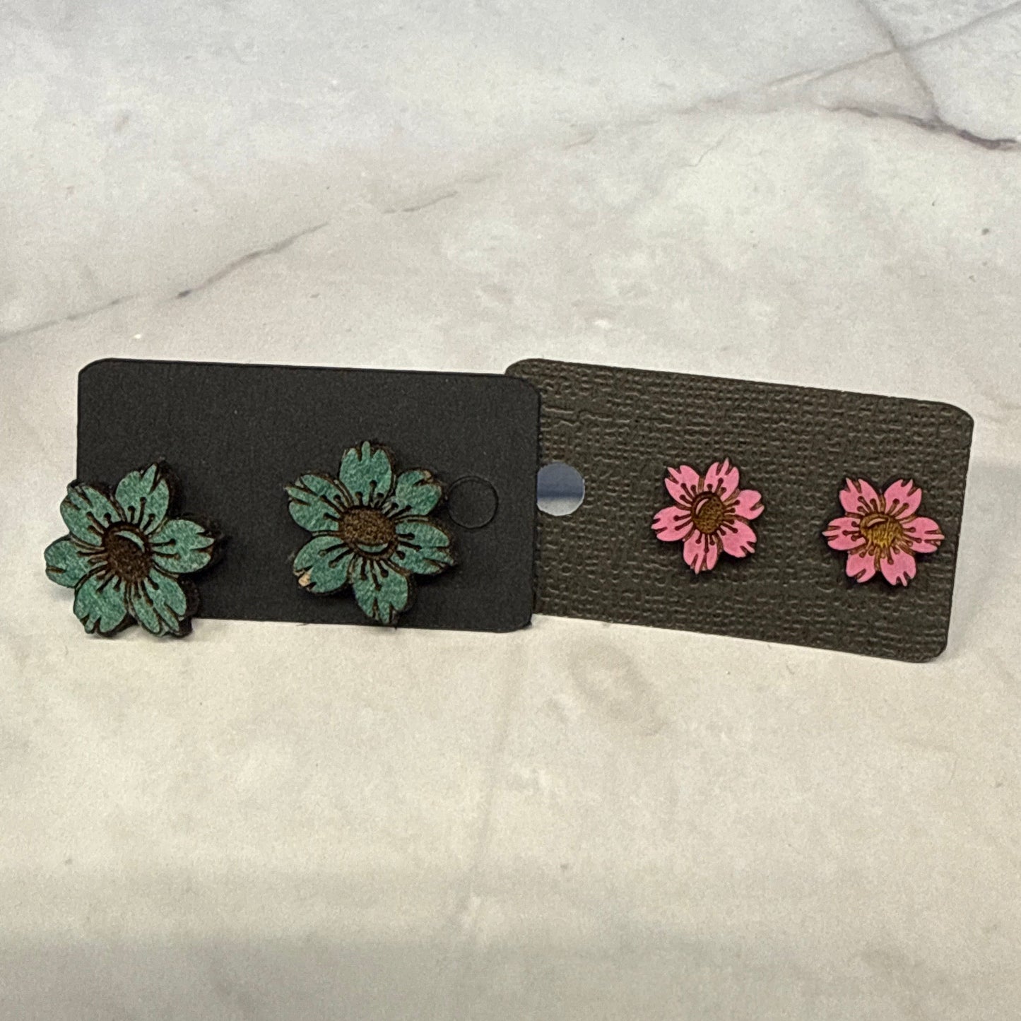 Peony Stud Earring