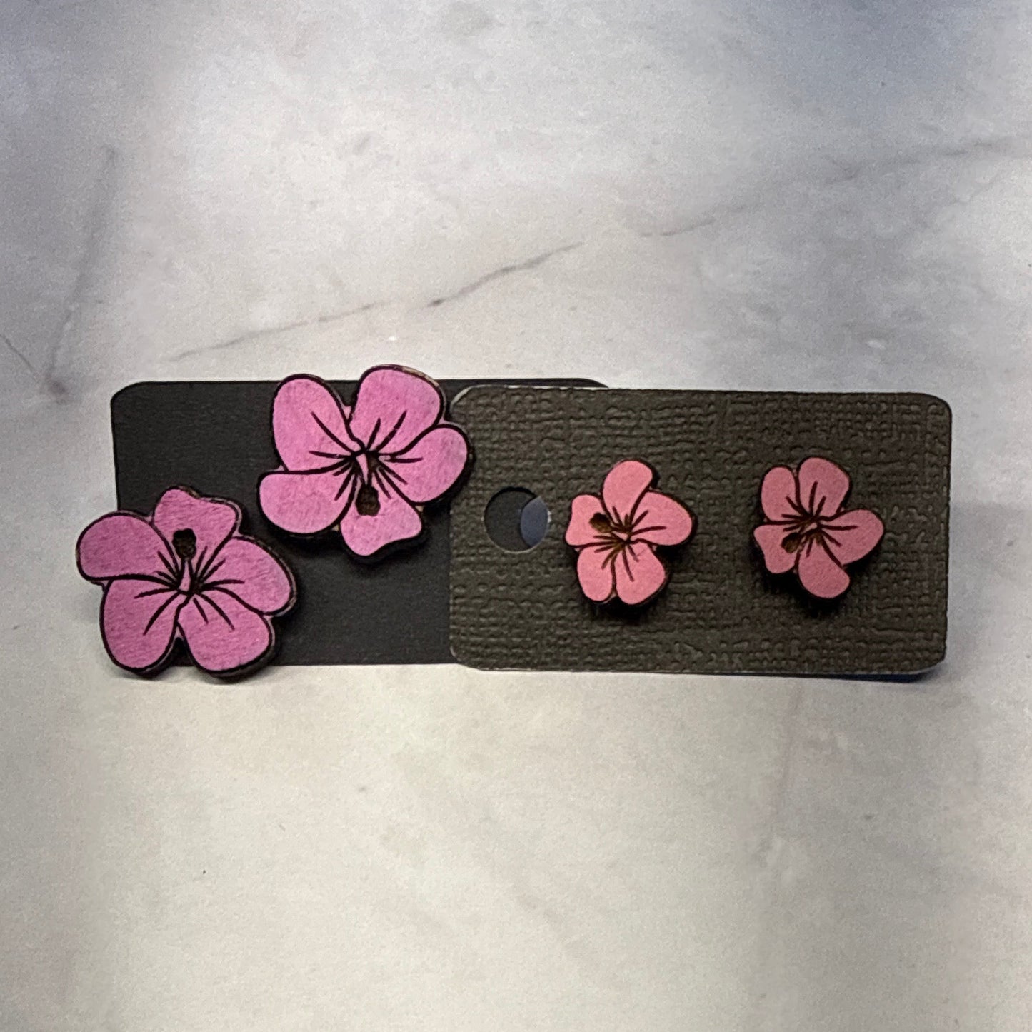 Pansy Stud Earring