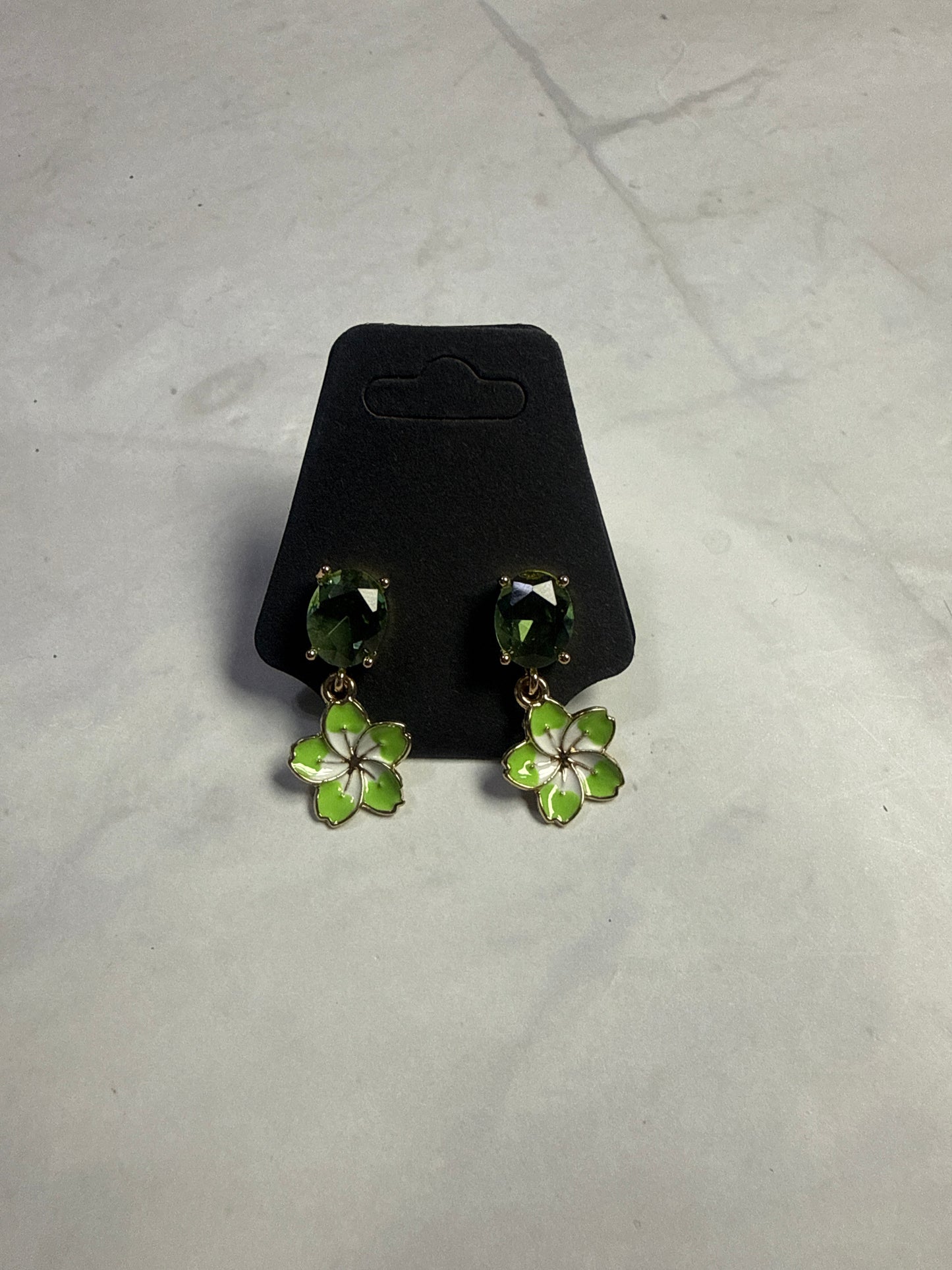 Light Green Flower Dangle