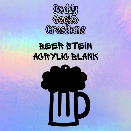 Beer Stein Acrylic Blank