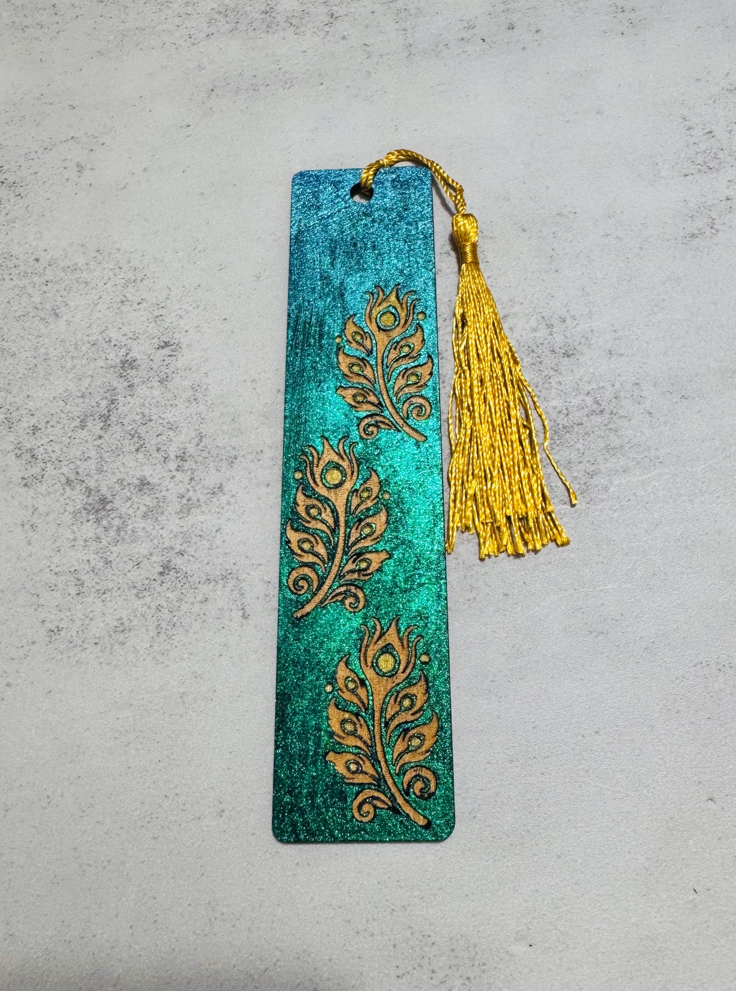 Peacock Bookmark