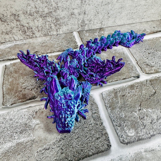 3D Printed Articulated Spinner Dragons (RTS)