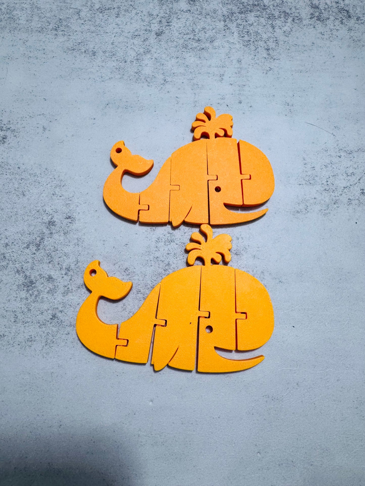 3D printed flexi summer fidgets RTS
