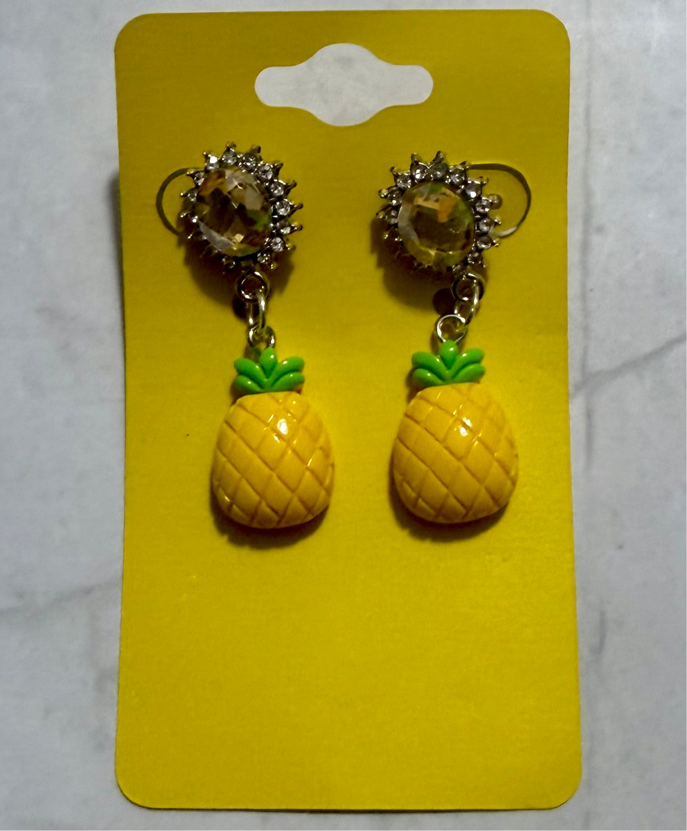 Acrylic Pineapple Dangle