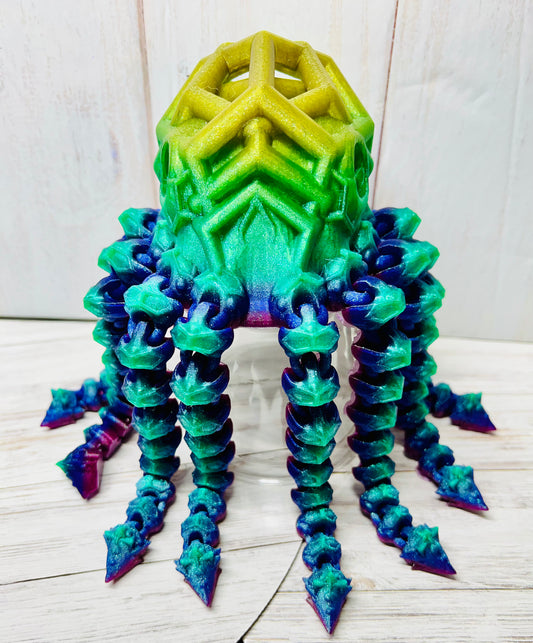 3D Printed Void Articulated Octopus