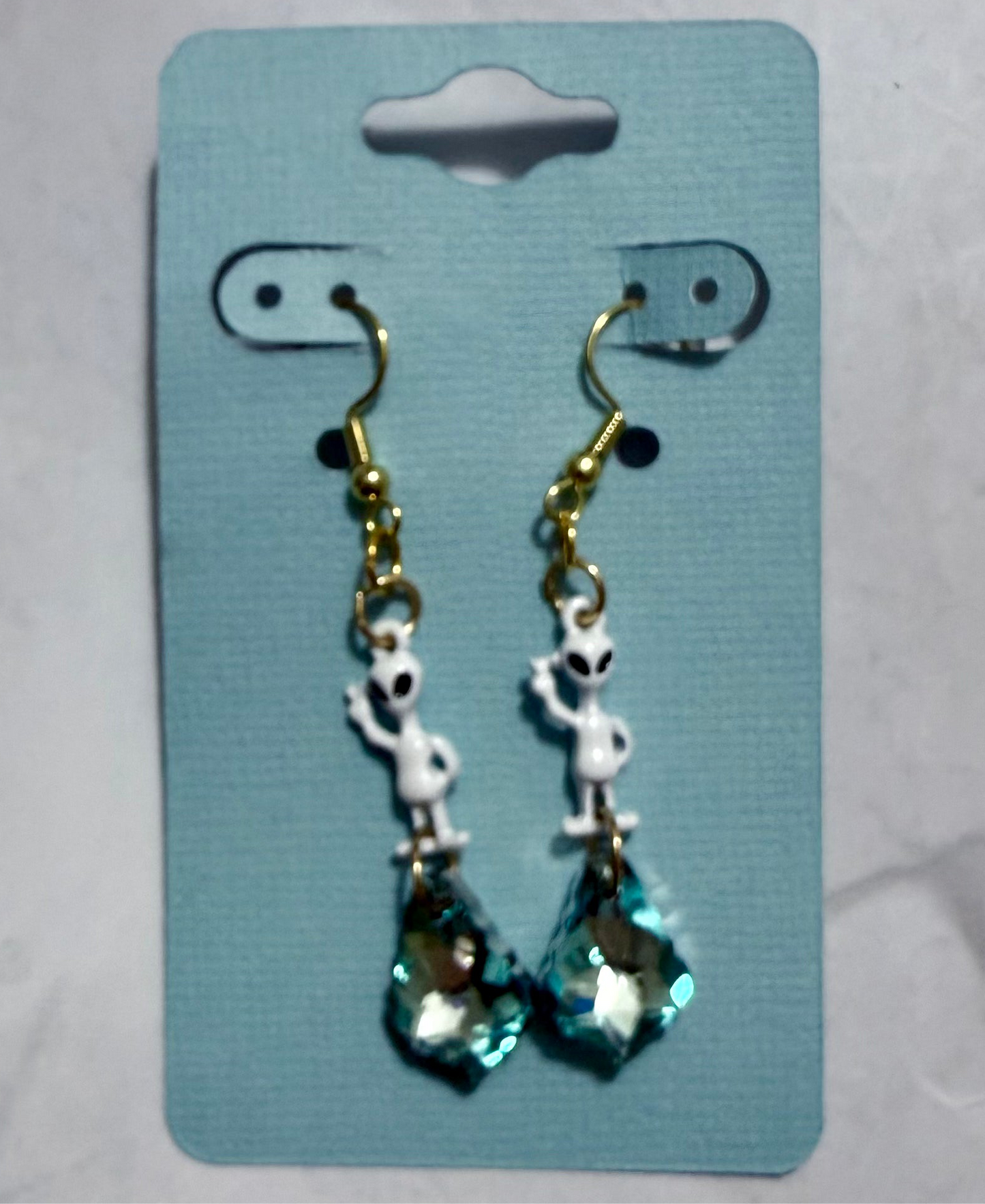 White Alien Dangle