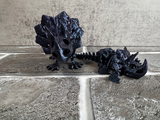 3D Printed Articulated Triceratops (RTS)
