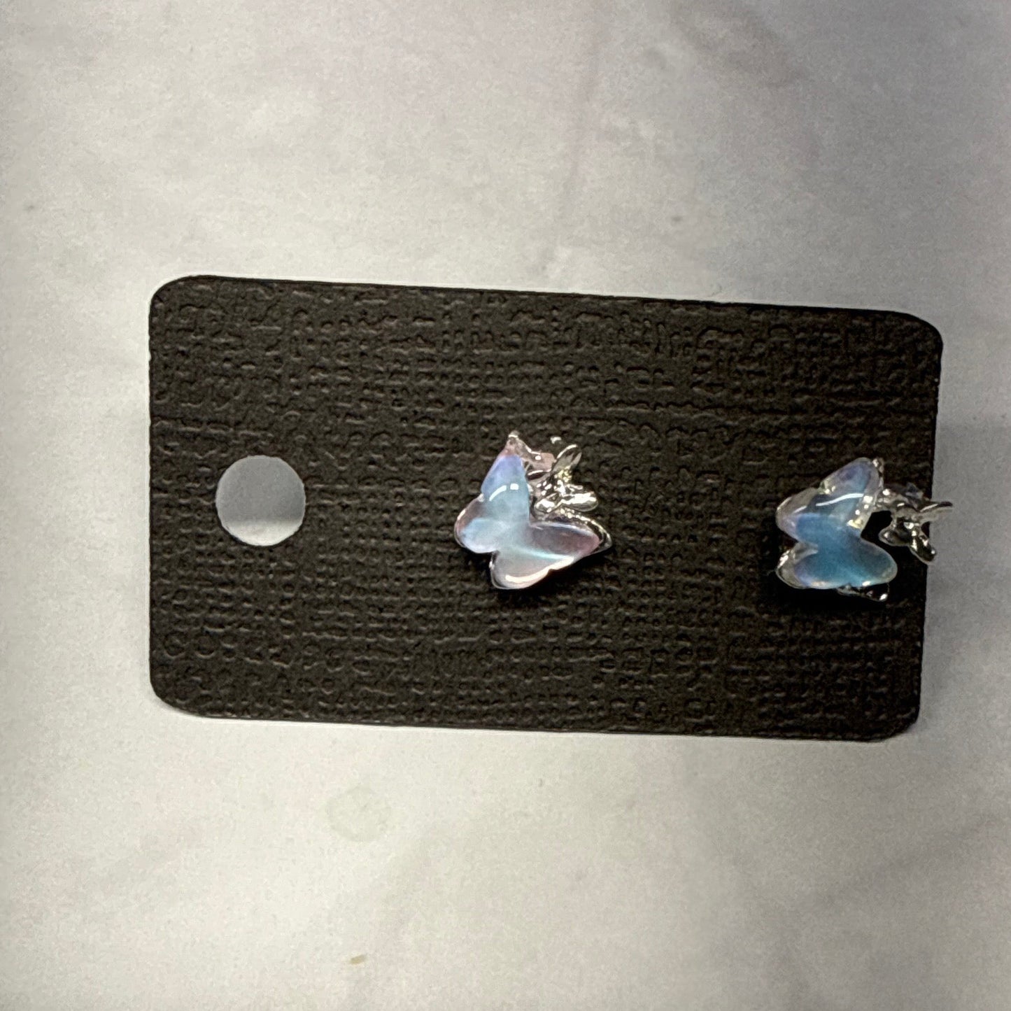 Butterfly Opal Stud Earring