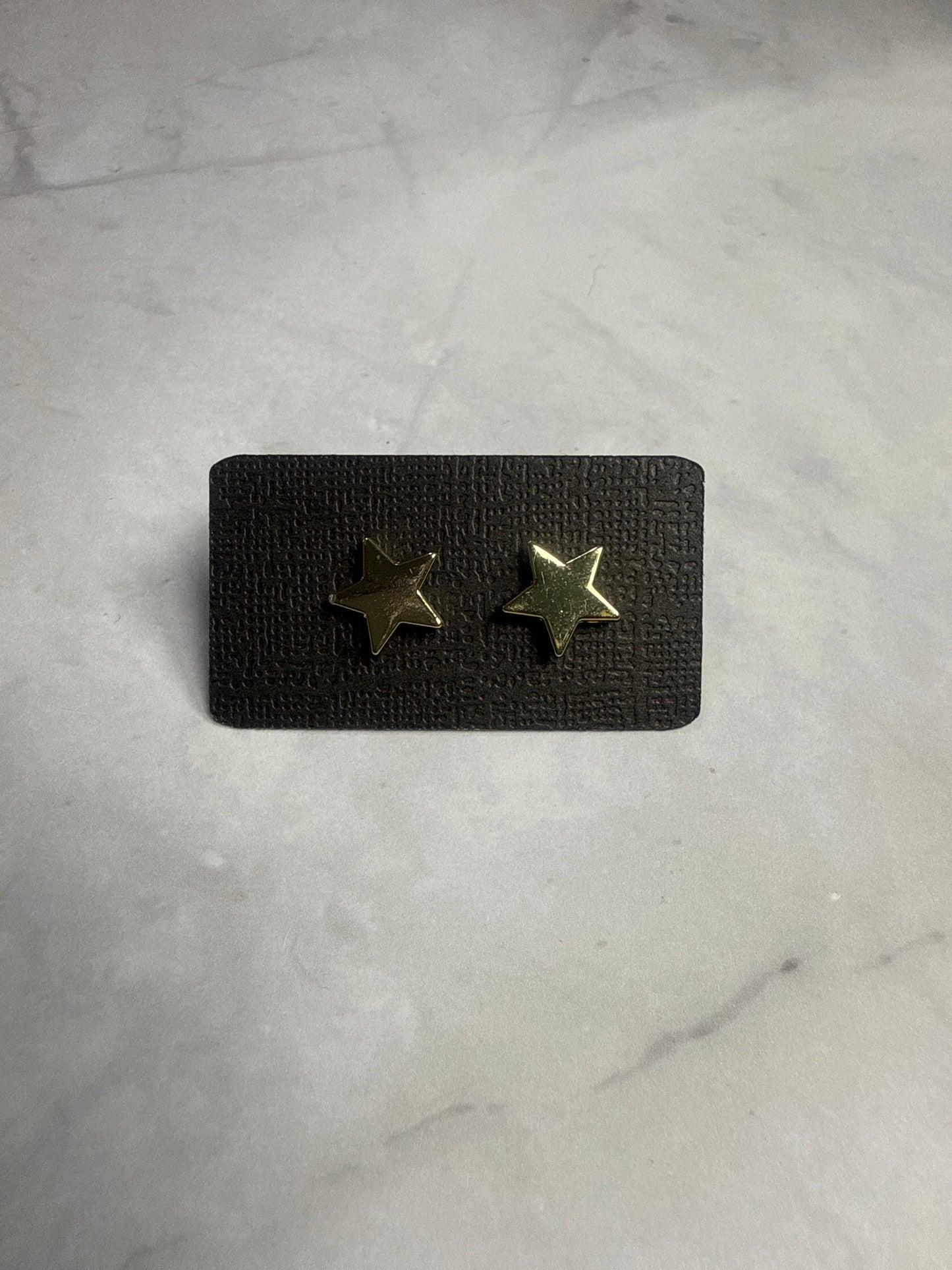 Gold Star Stud Earrings