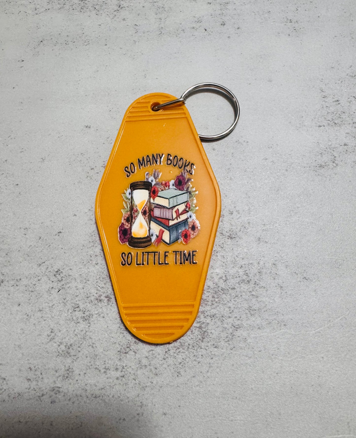 So many Books Motel Keychain
