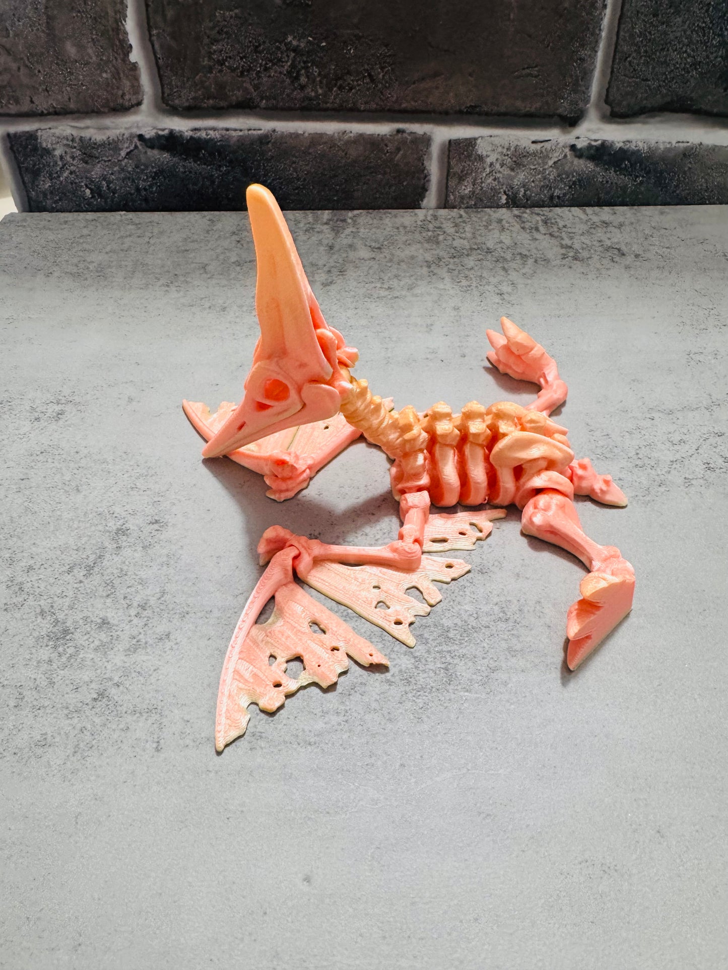 3D Printed Articulated Pterodactyl (RTS)