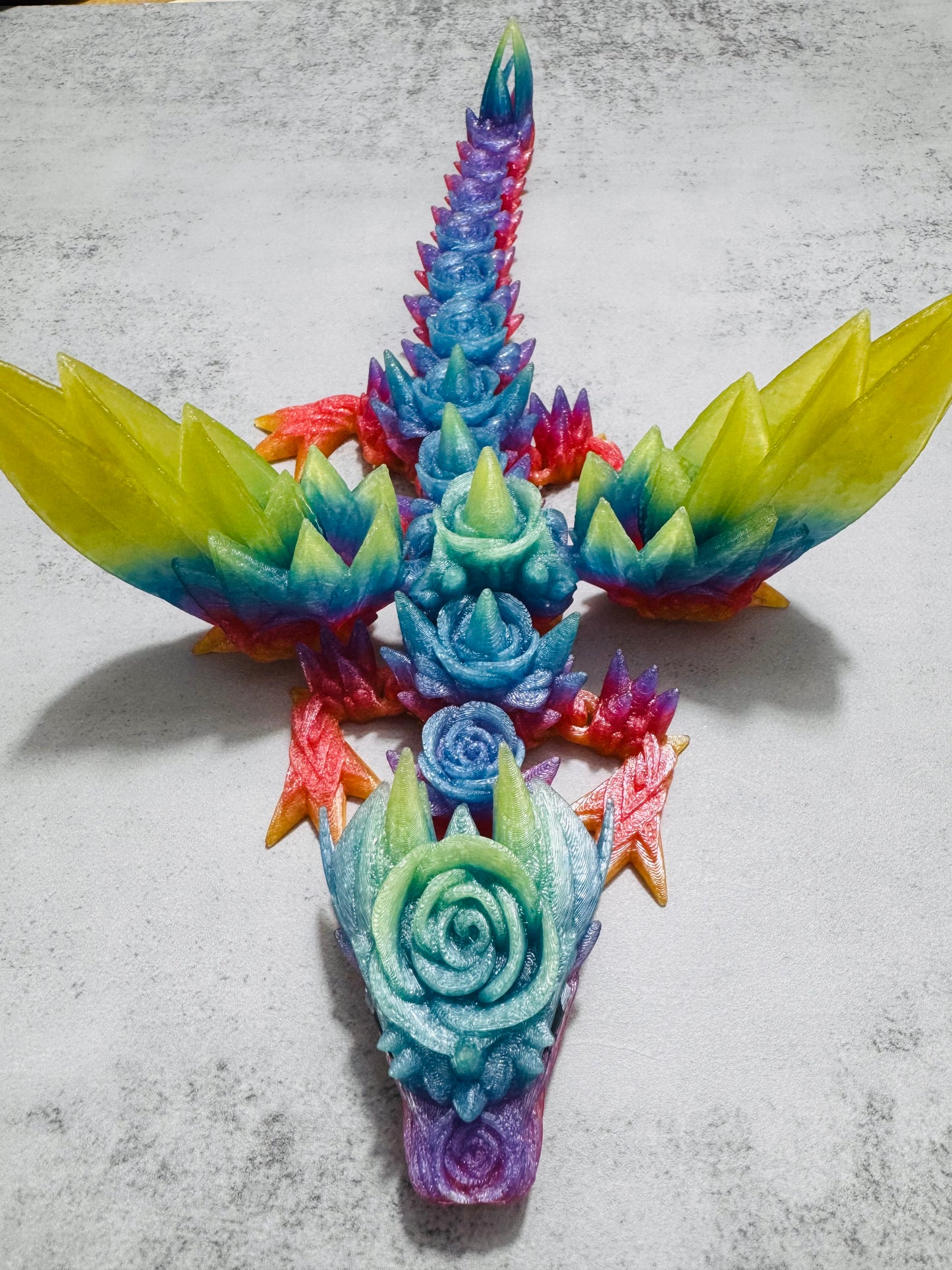 3D printed Small Winged Dragon RTS
