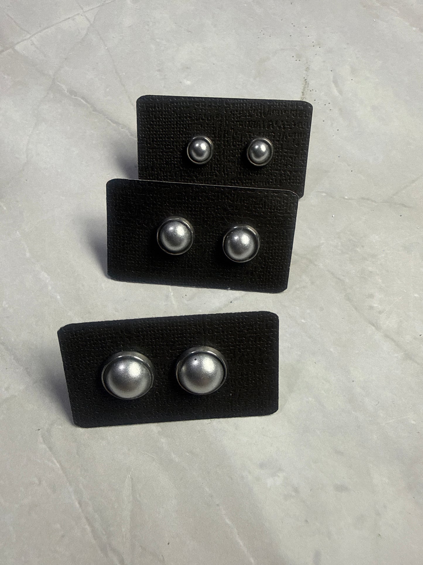 Silver Stud Earrings