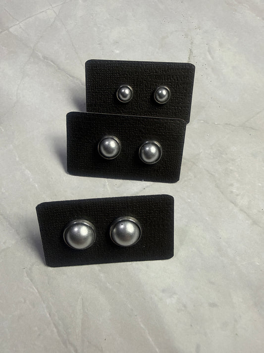 Silver Stud Earrings