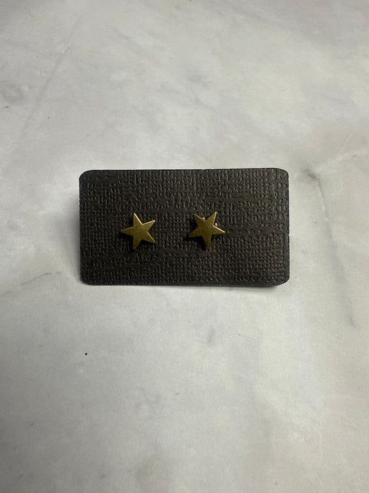 Bronze Star Stud Earrings