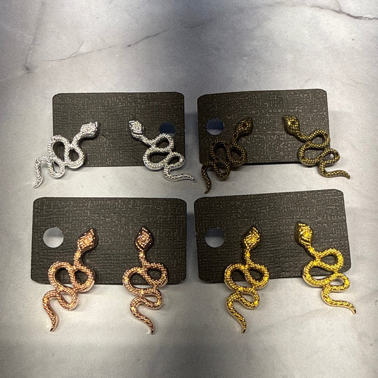 Snake Stud Earring