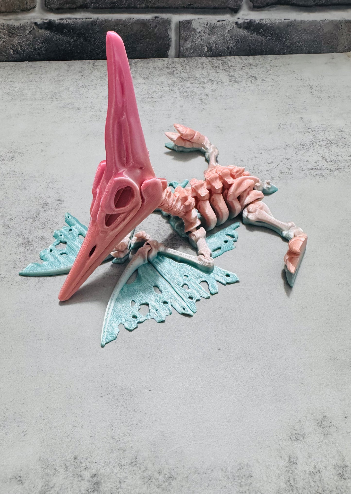 3D Printed Articulated Pterodactyl (RTS)
