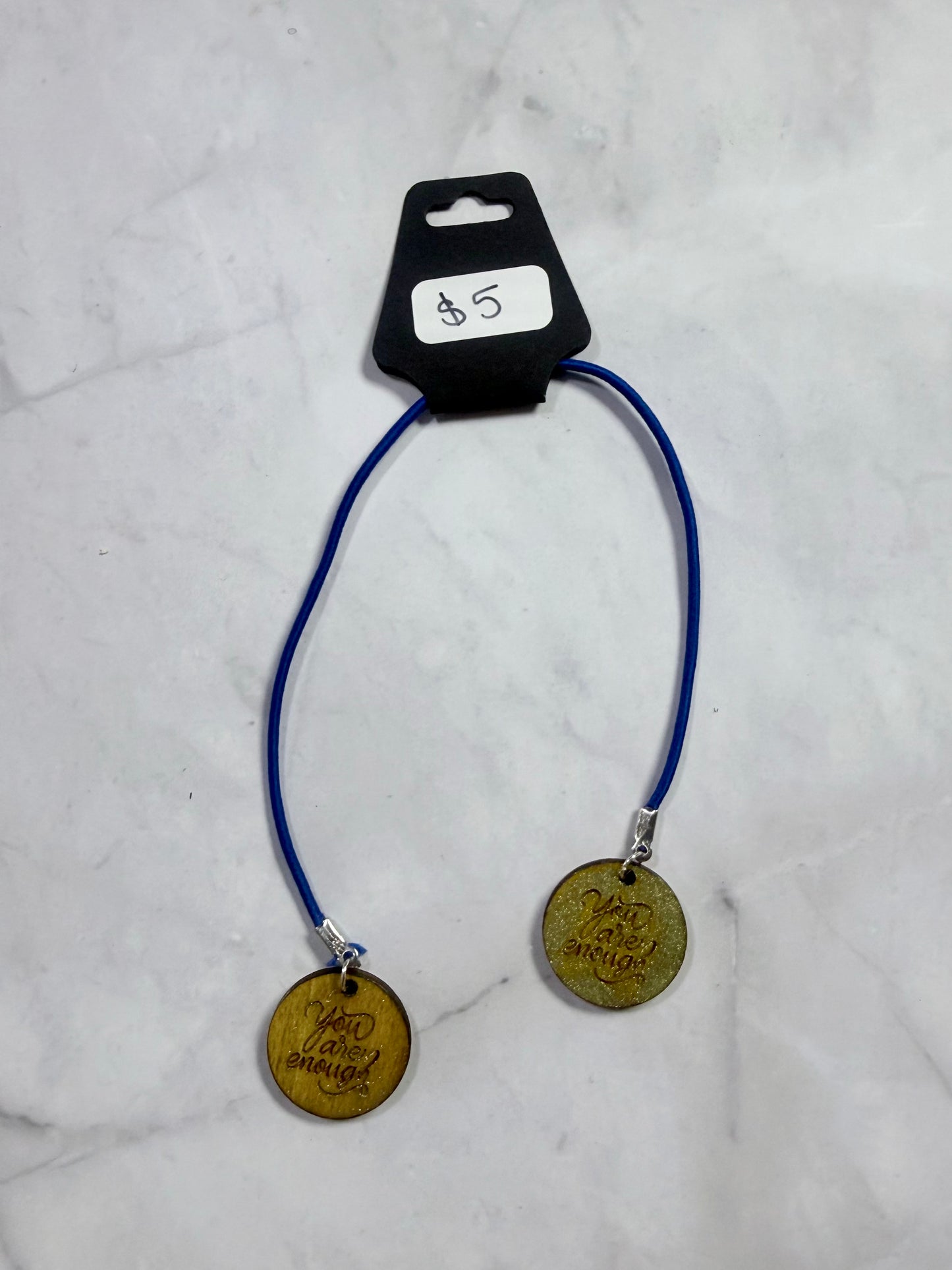 You are Enough String Bookmark