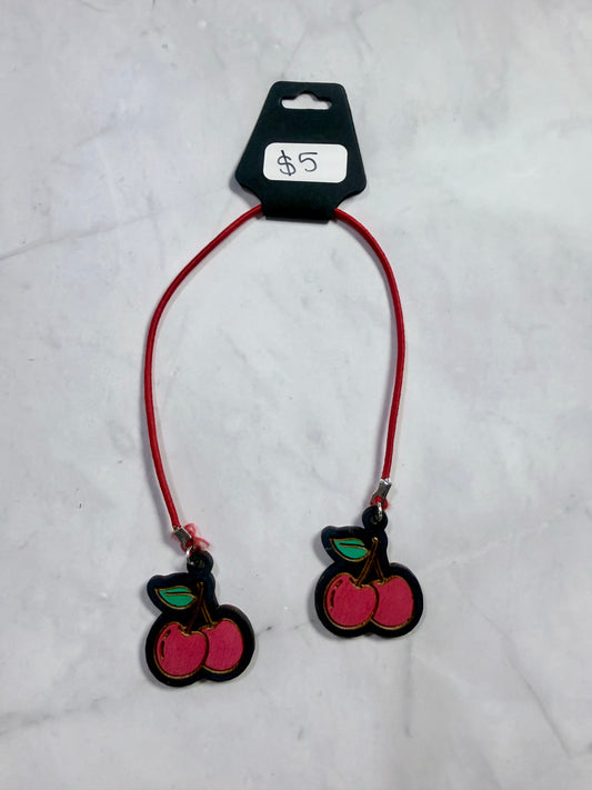 Cherry String Bookmark