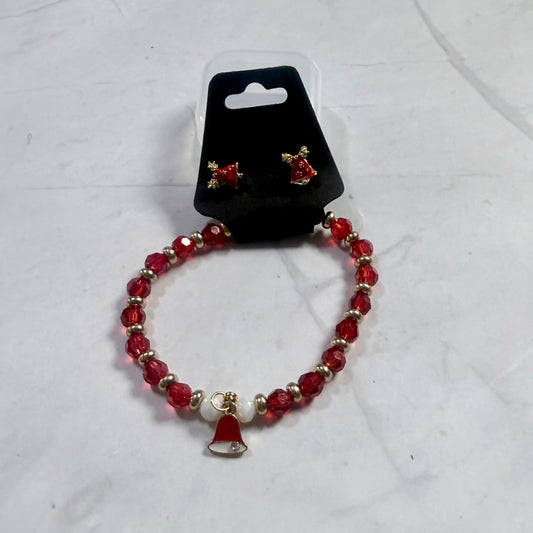 Bell Bracelet and Earring Set