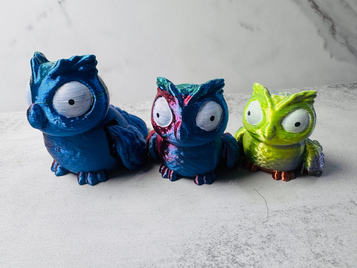 3D Printed Articulated Owl (RTS)