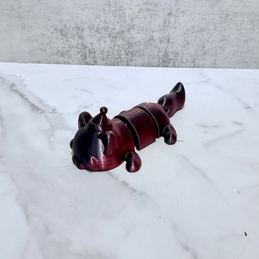 3D Printed Articulated Party Cat (RTS)
