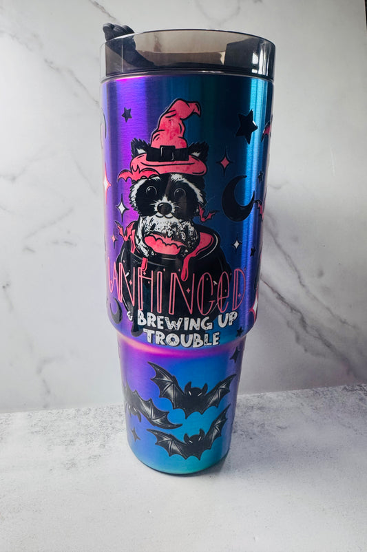 Trash Panda 30oz Electroplated Stainless Steel Tumbler