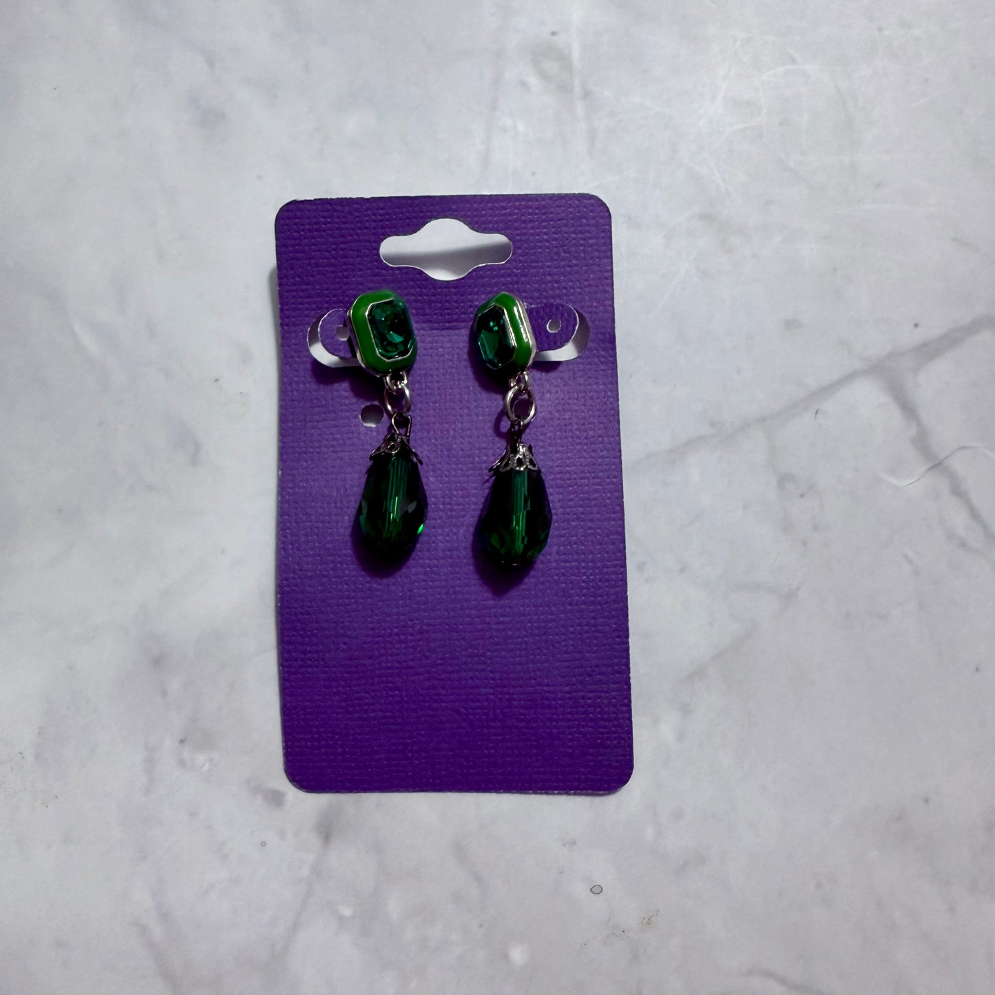 Emerald Green Dangle