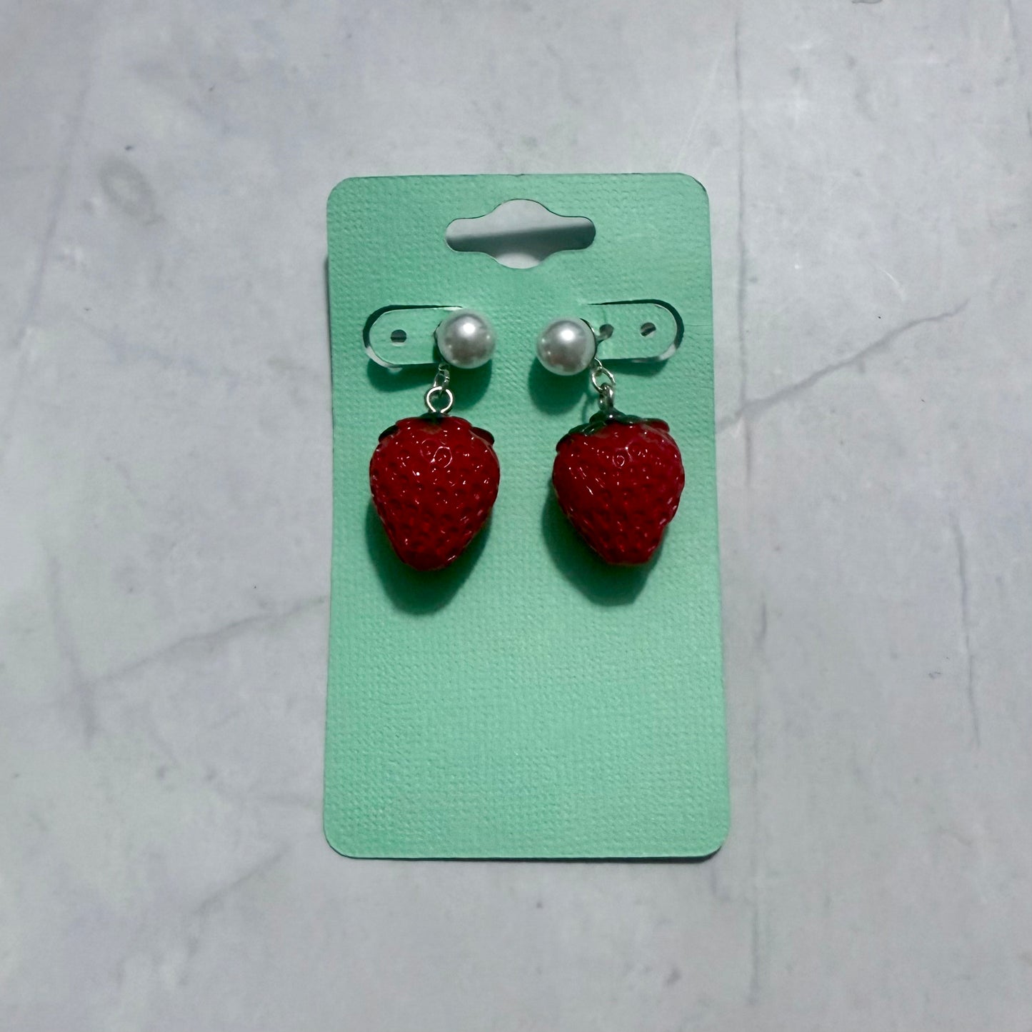 Small Strawberry Dangle