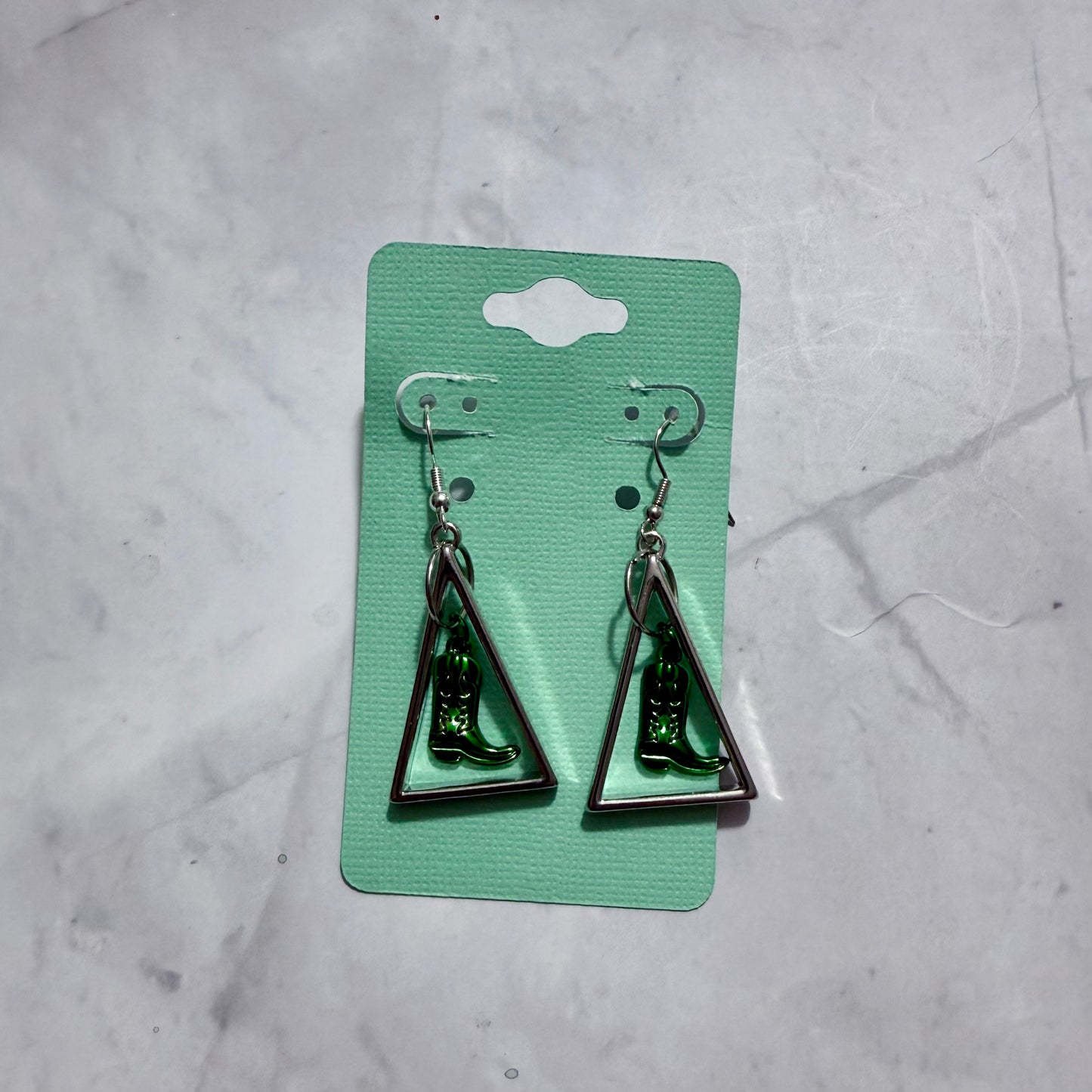 Green Boot Dangle