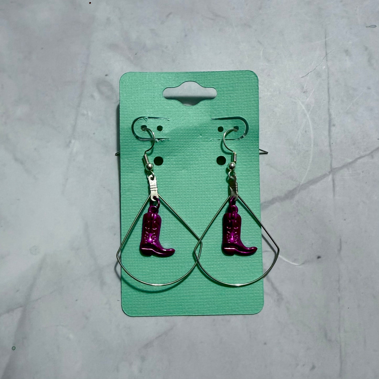 Pink Boot Dangle