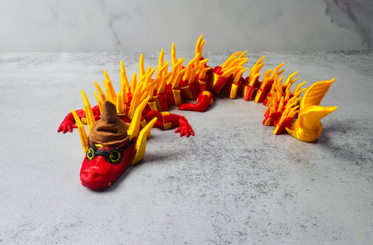 3D Printed Articulated Magic Potter Dragon (RTS)