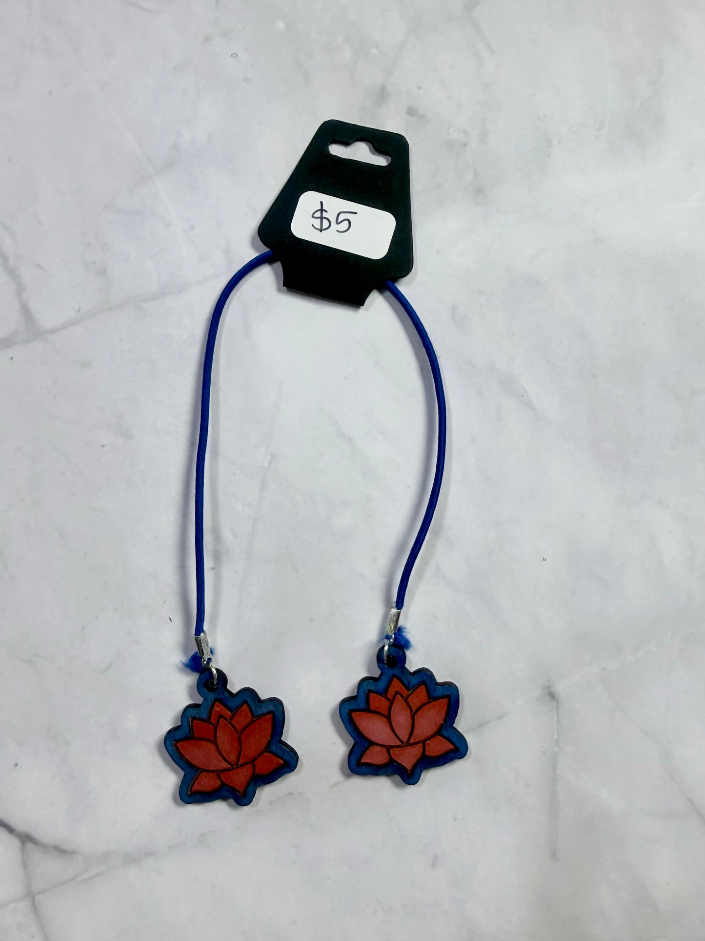 Lotus Flower String Bookmark