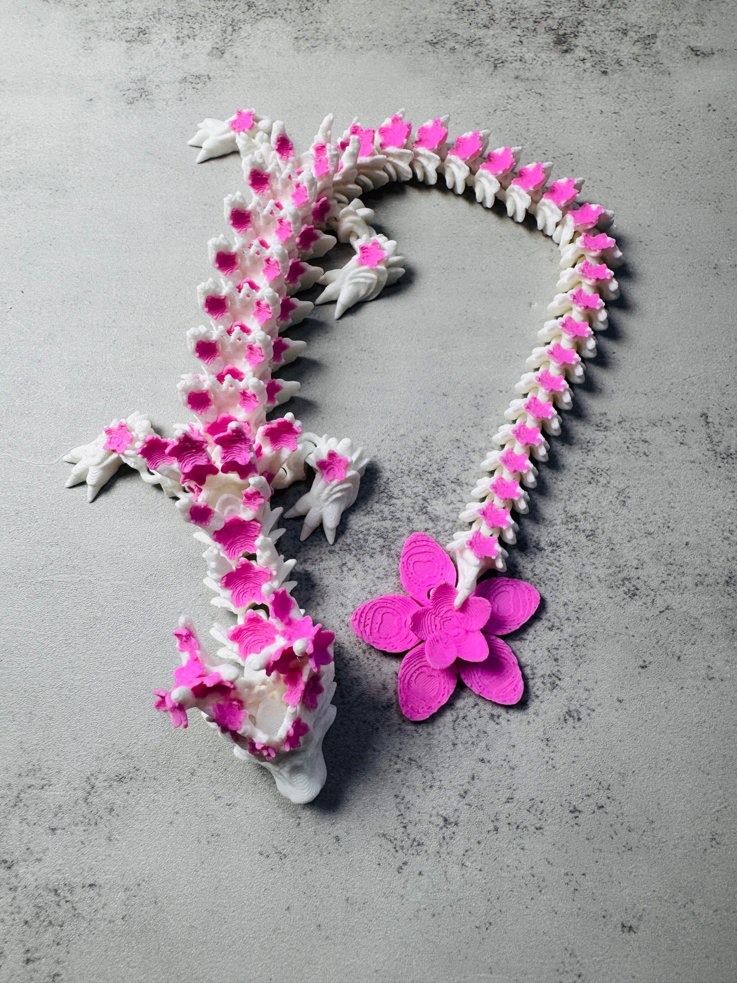 3D Printed Cherry Blossom Dragon (RTS)